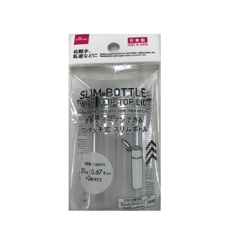 Colored One Touch Slim Bottle 20ml