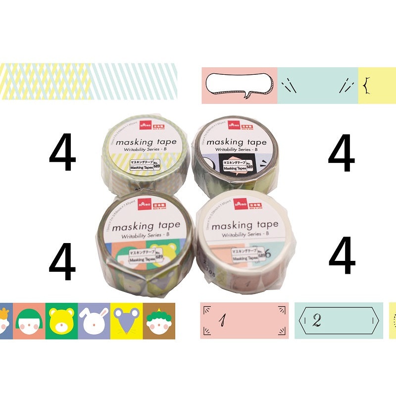 Masking Tape -Writability Series - B-