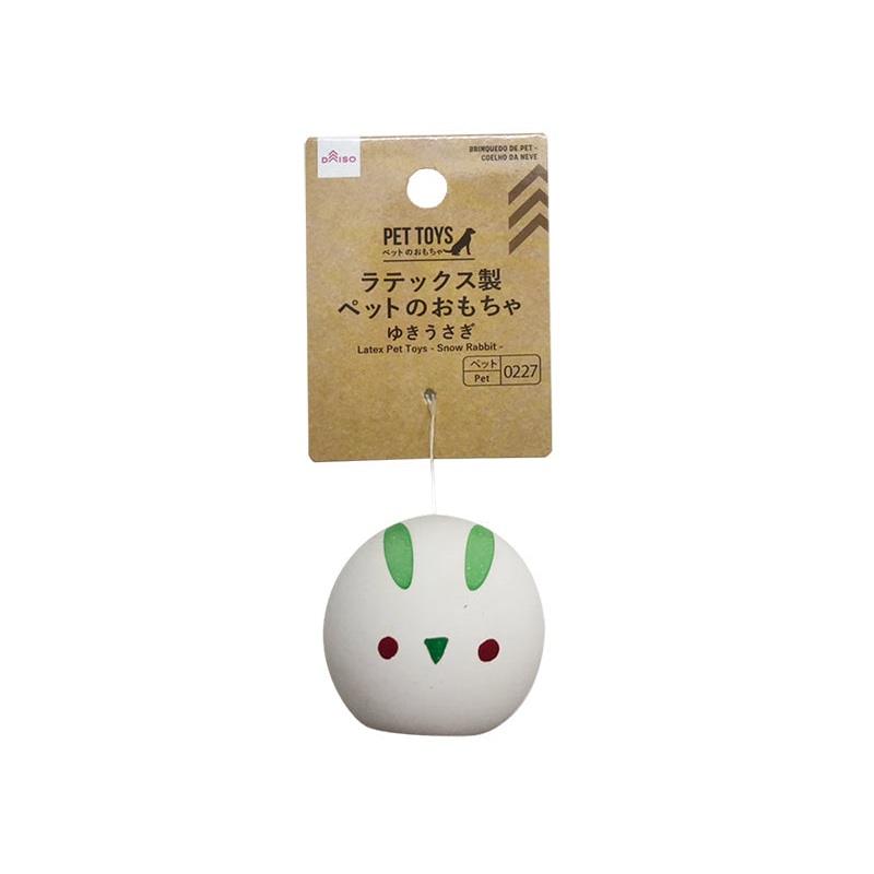 Latex Pet Toys Snow Rabbit