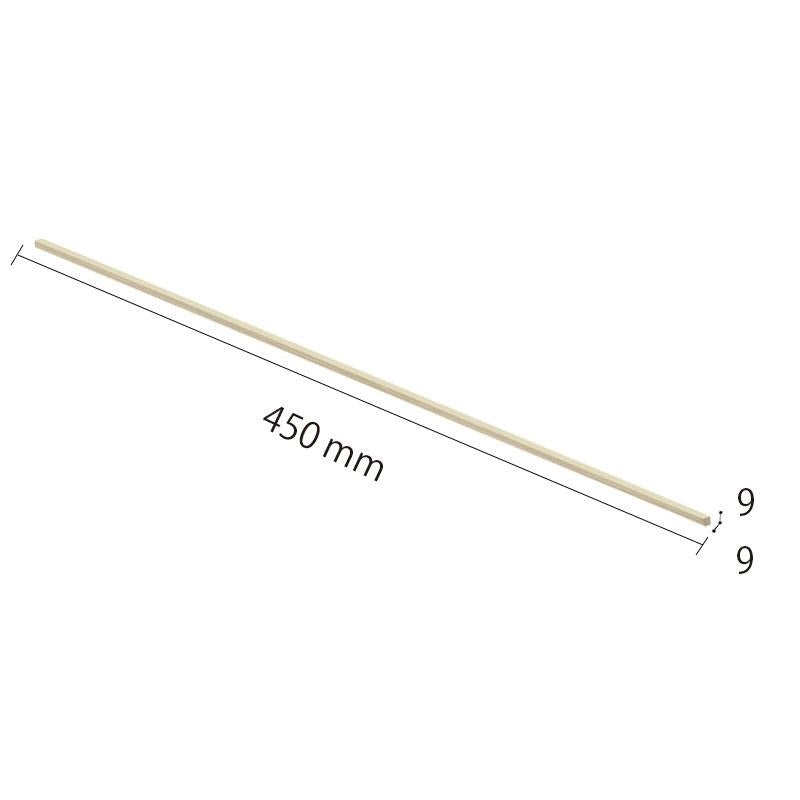 Rectangular Lumber 450mm x 9mm x 9mm S-6