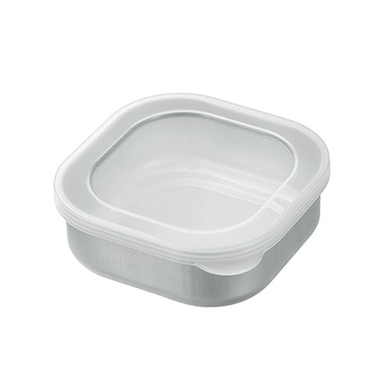 Stainless Steel Square Container with Lid