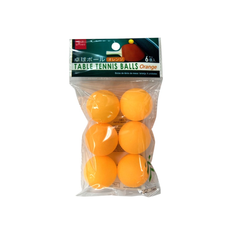 Ping Pong Ball Orange Color