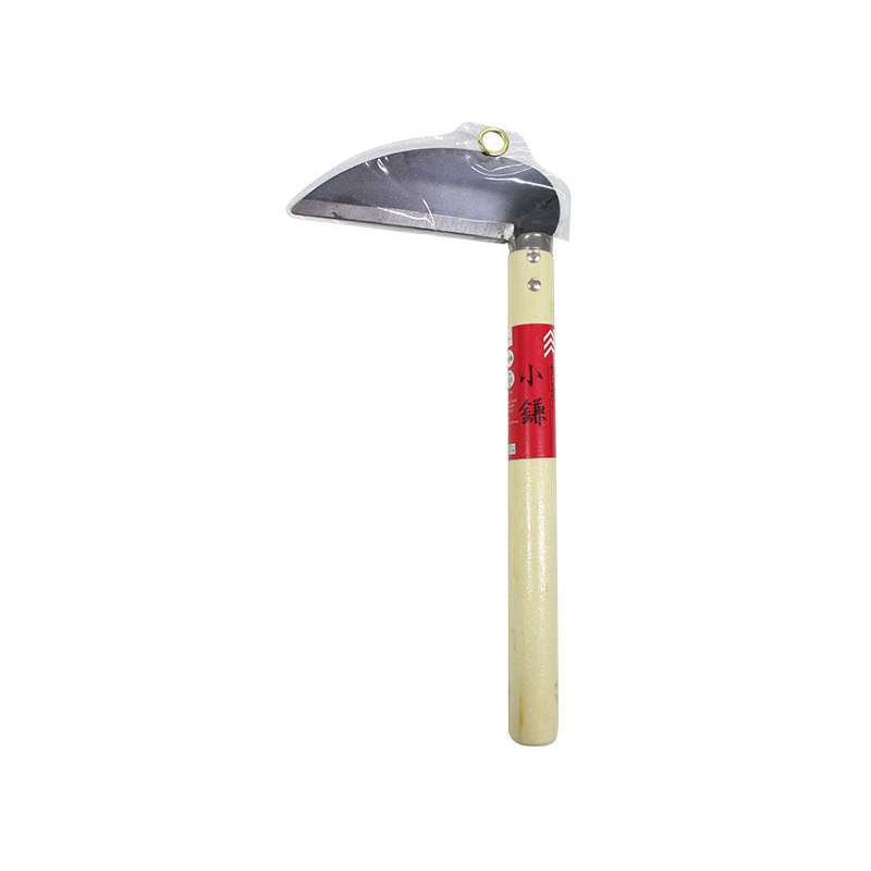 Sickle with Wooden Handle 10cm Blade