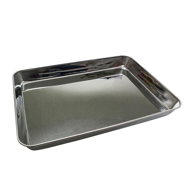 Stainless Steel Tray Deep Lip