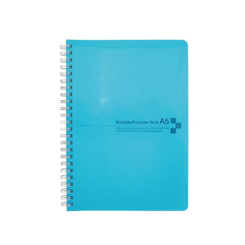 Color Cover Notebook A5 Blue