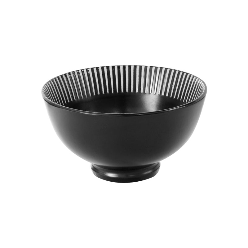 Rice Bowl Modernstripe Bk