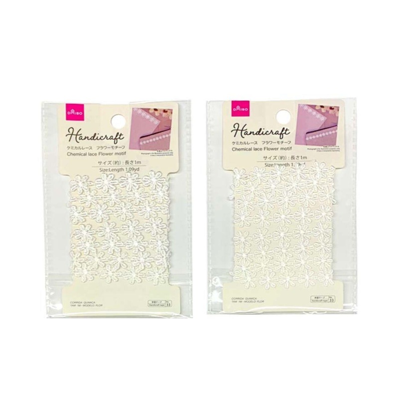 Chemical Lace Flower Motif 1m