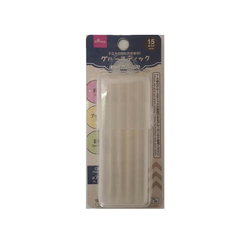 Glue Stick -Clear - 15 Pcs. - 7.5Mm X 100Mm - 0.3I