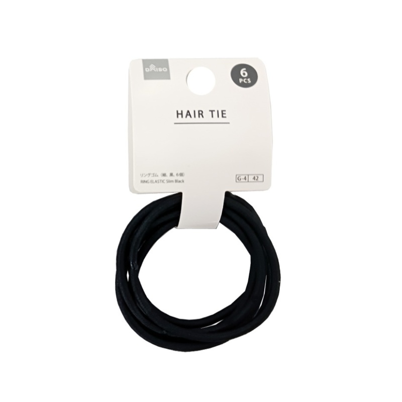 Ring Elastic Slim Black