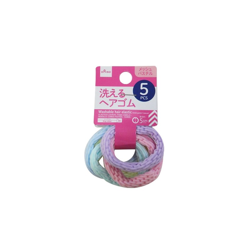Washable Hair Elastic Mesh Pastel