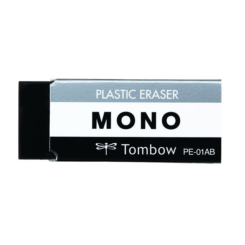 Mono Eraser Black 2P