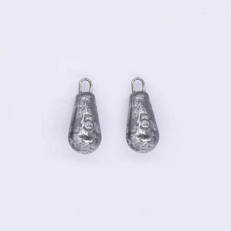 Teardrop Sinker (#5  2Pcs)