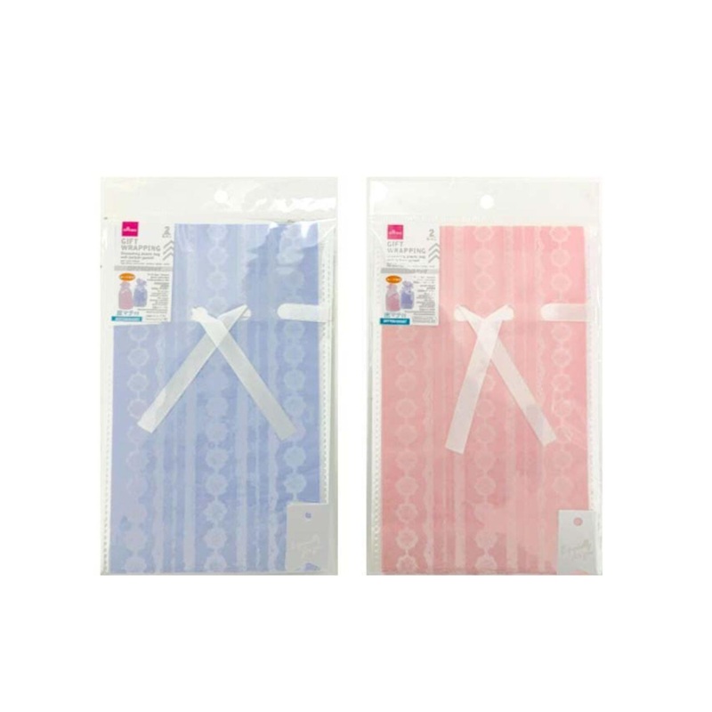 Bottom Gusset Drawstring Bag Lace