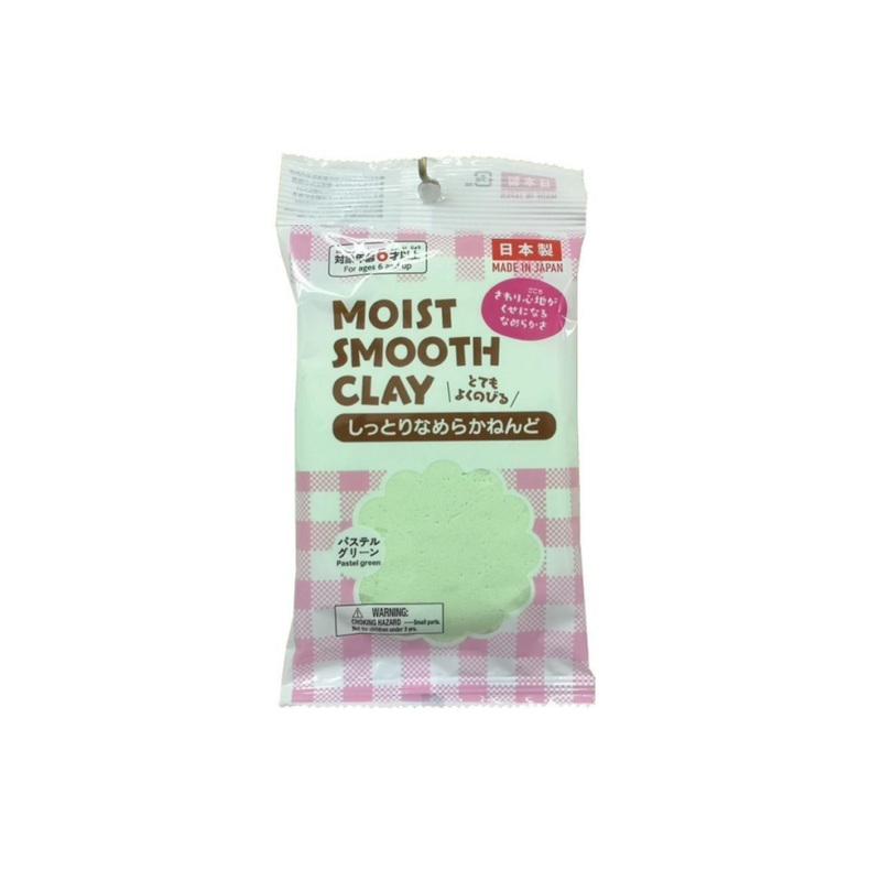 Moist Smooth Clay Pastel Green