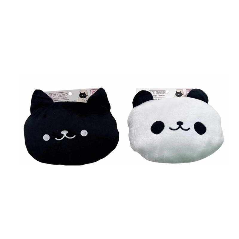 Animal Neck Pillow for Car Seats Panda/Cat
