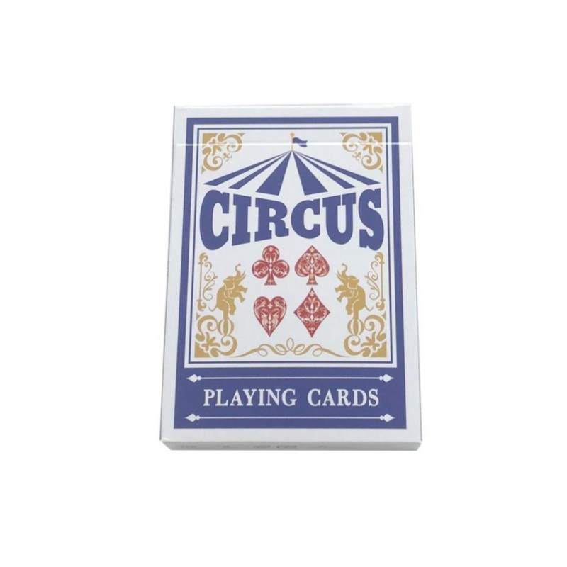 Circus Genuine Playing Cards Blue