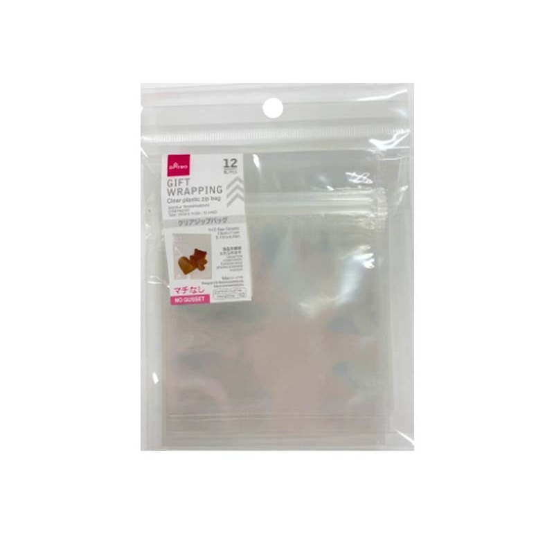 Clear Zip Bags 13cm x 11cm