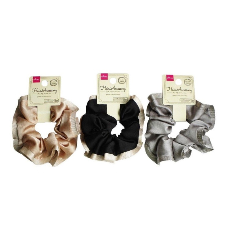 Glitter Frill Scrunchie