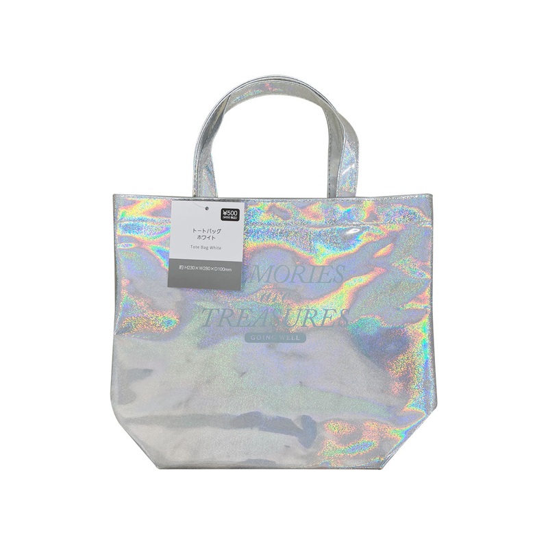 Grunge Tote Bag White
