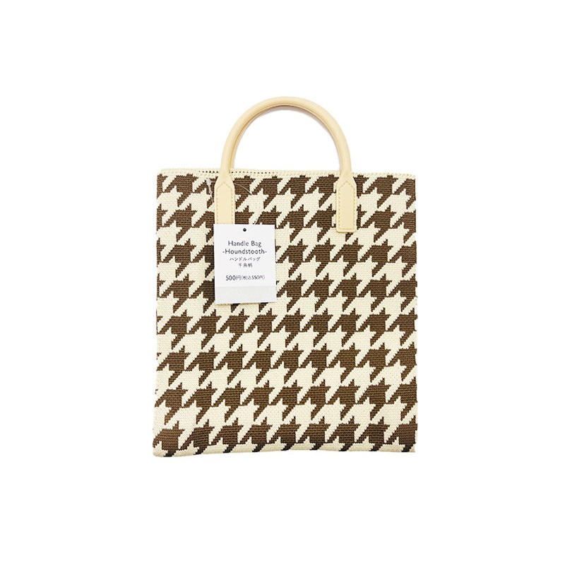Handle Bag Houndstooth