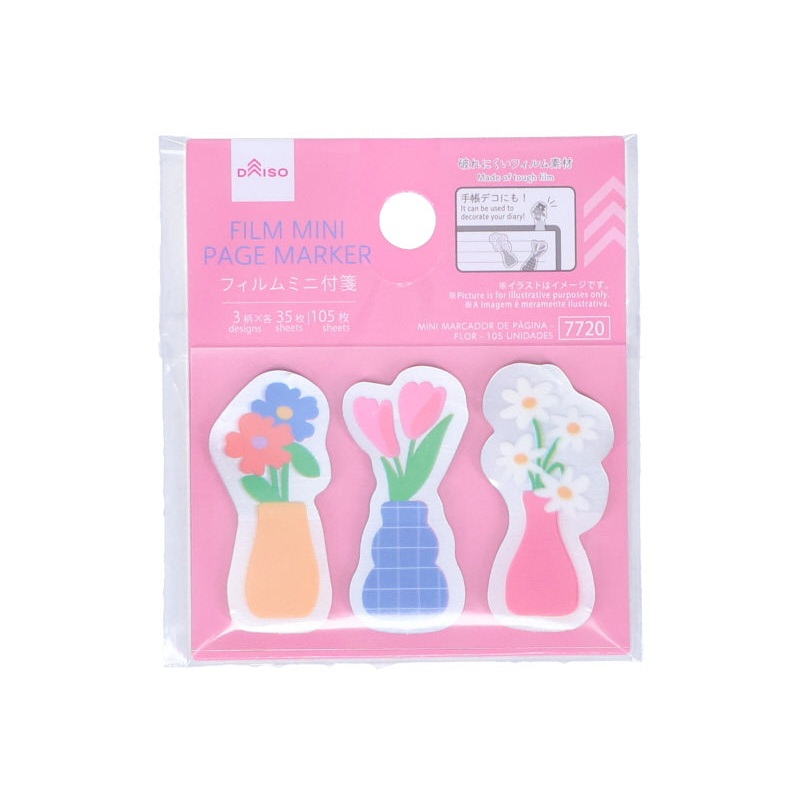 Film Mini Page Marker Flower
