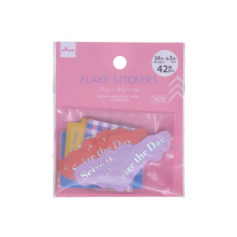 Flake Stickers Flower