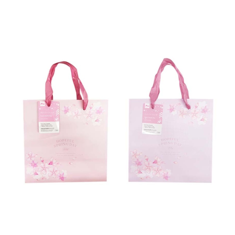 Paper Handle Bag Cherry Blossom 19cm x 19cm x 11cm