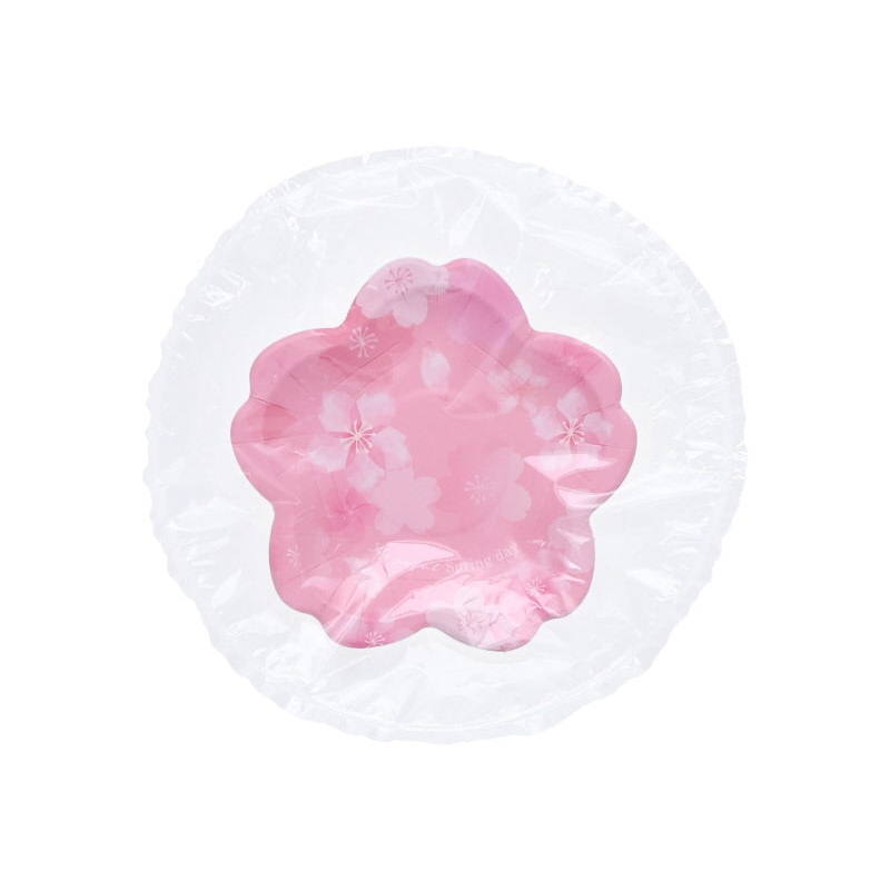 Paper Plate Cherry Blossom Shape  11.5cm x 12cm