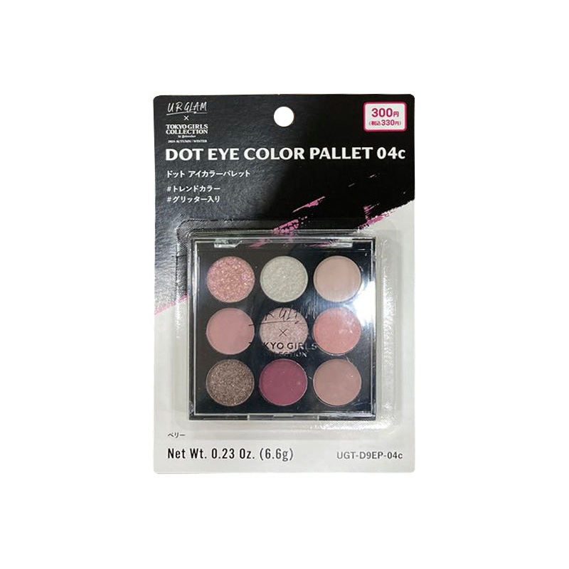 U R GLAM x Tokyo Girls Collection Dot Eye Color Pallet 04C
