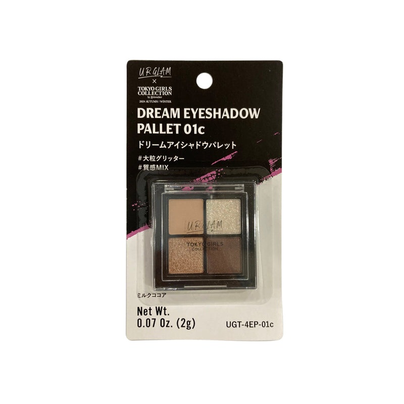 U R GLAM x Tokyo Girls Collection Dream Eyeshadow Palette 01C