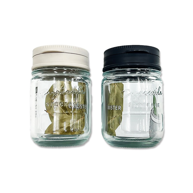 Design Glass Canister Bottle