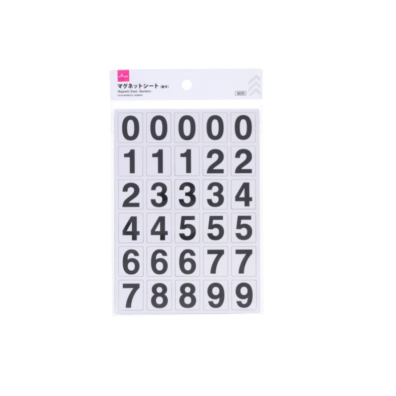 Magnetic Sheet Numbers