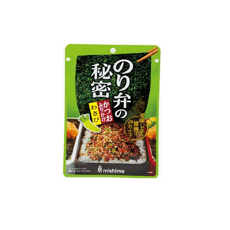 Mishima Foods Nori Bento Secret Bonito Furikake Wasabi