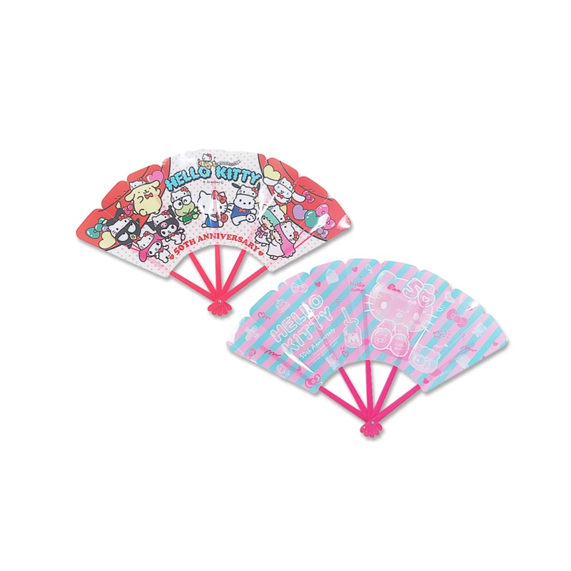 Water Repellent Fan 50th Hello Kitty