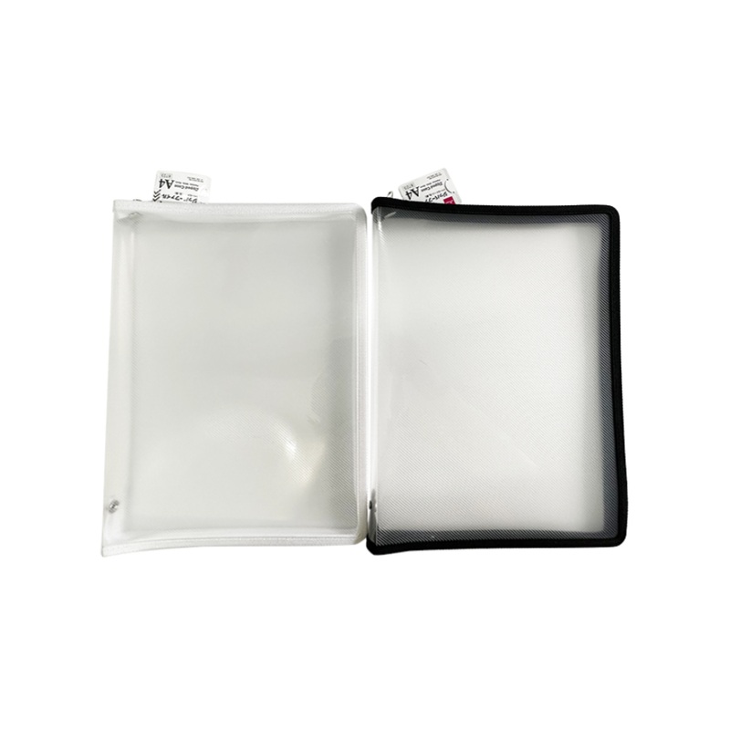 Zipped Case A4 White/Black