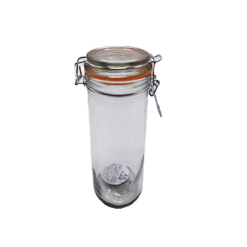 Glass Jar with Lever 498ml