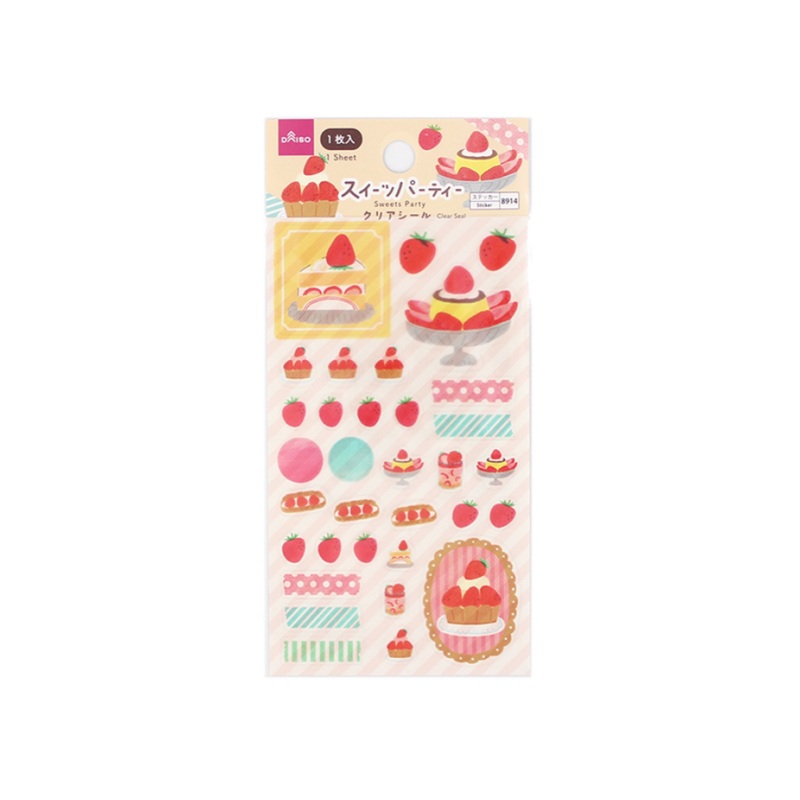 Clear Seal Strawberry