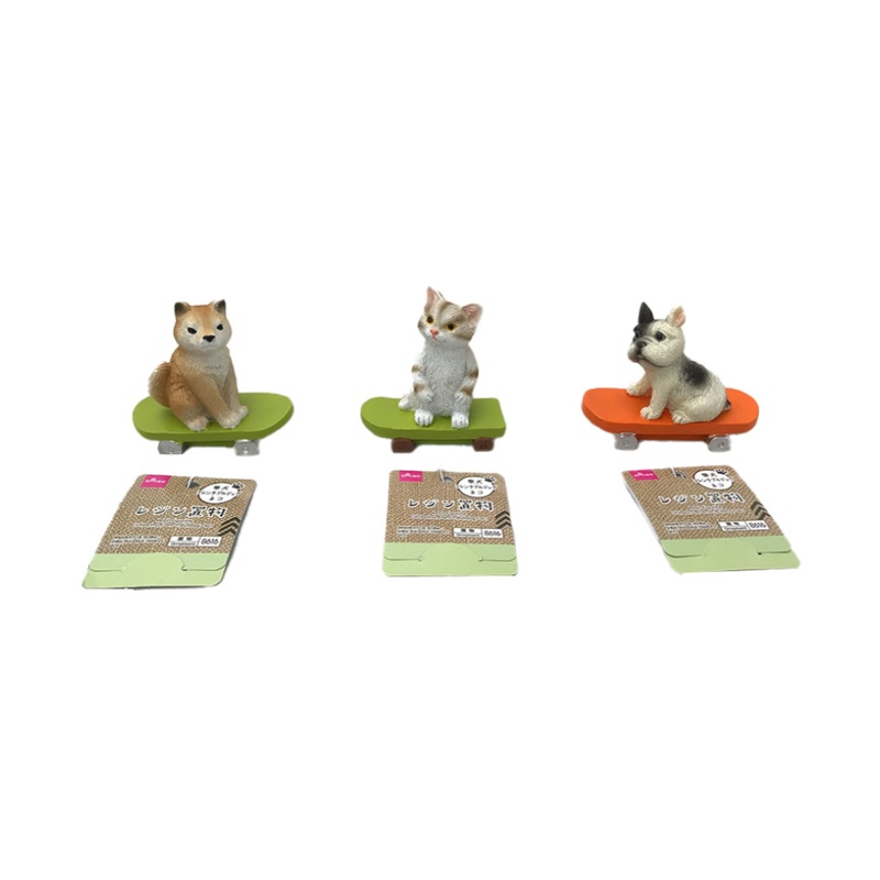 Resin Figurine Shiba Inu/French Bulldog/Cat