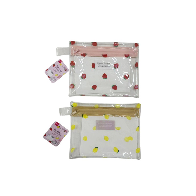 Flat Pouch with Handle Fruit