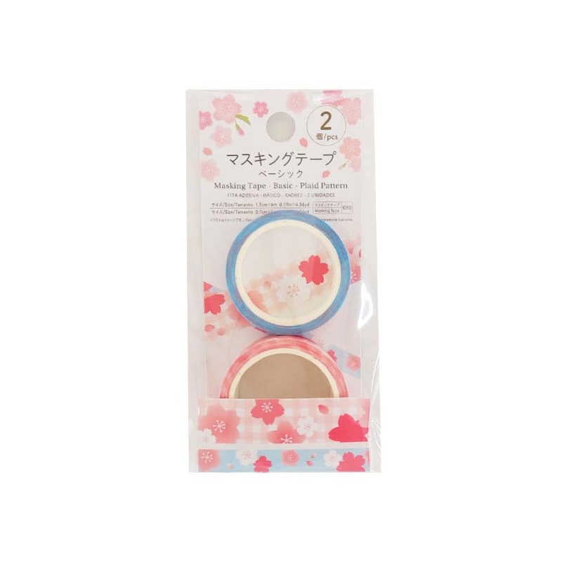 Masking Tape Basic Plaid Pattern