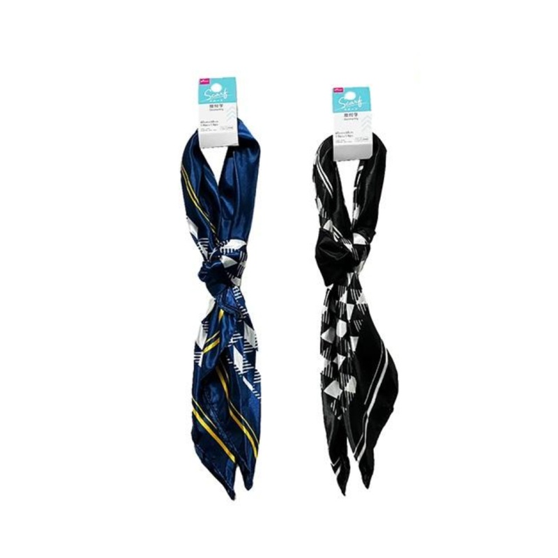 Scarf Satin Geometry 1.96ft x 1.96ft