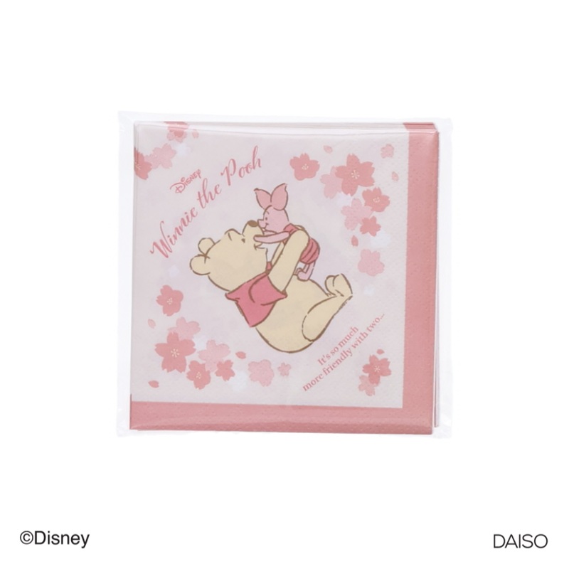 Table Paper Cherry Blossom Winnie the Pooh