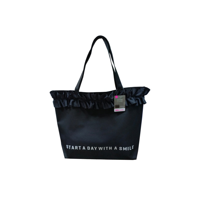 Tote Bag with Frill 31cm x 31cm x 10cm