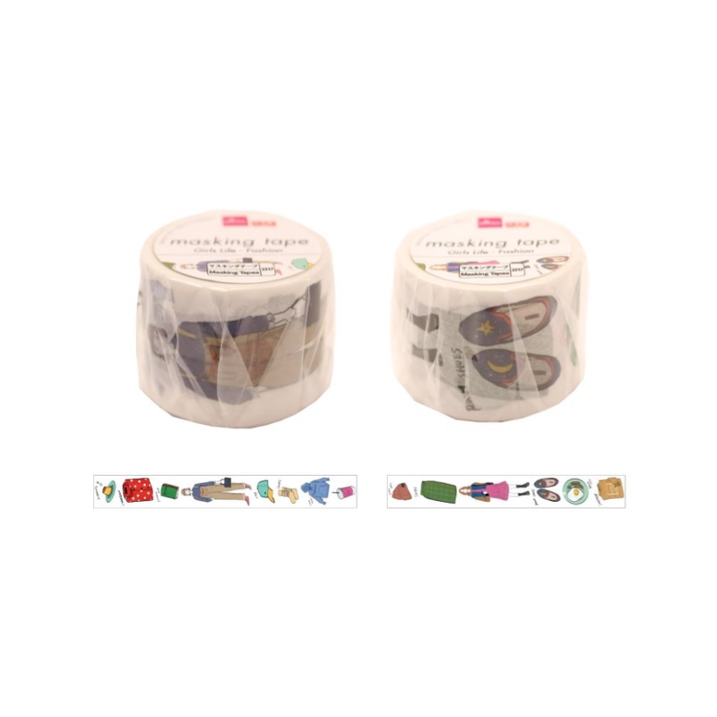 Masking Tape Girls Life Fashion