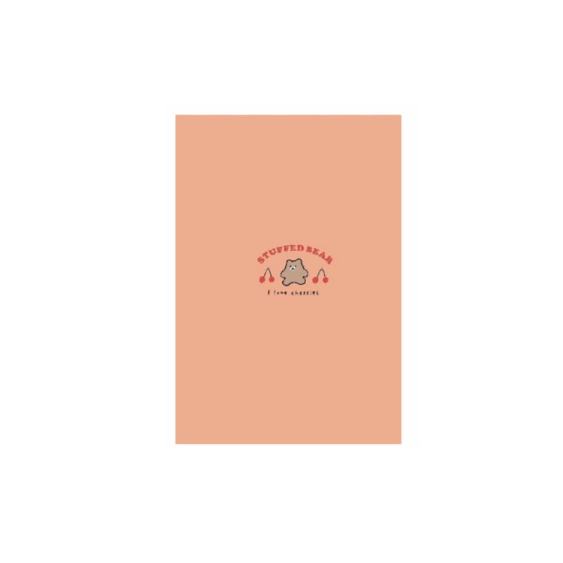 Notebook B6 Grid 3mm Bear