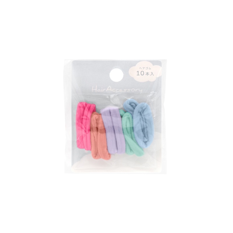 Mini Soft Hair Tie Set Fancy Color