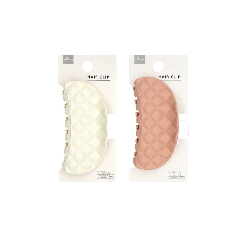 Claw Clip Matte Quilting Style