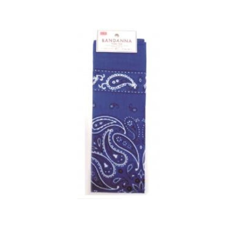 Bandanna Paisley Blue