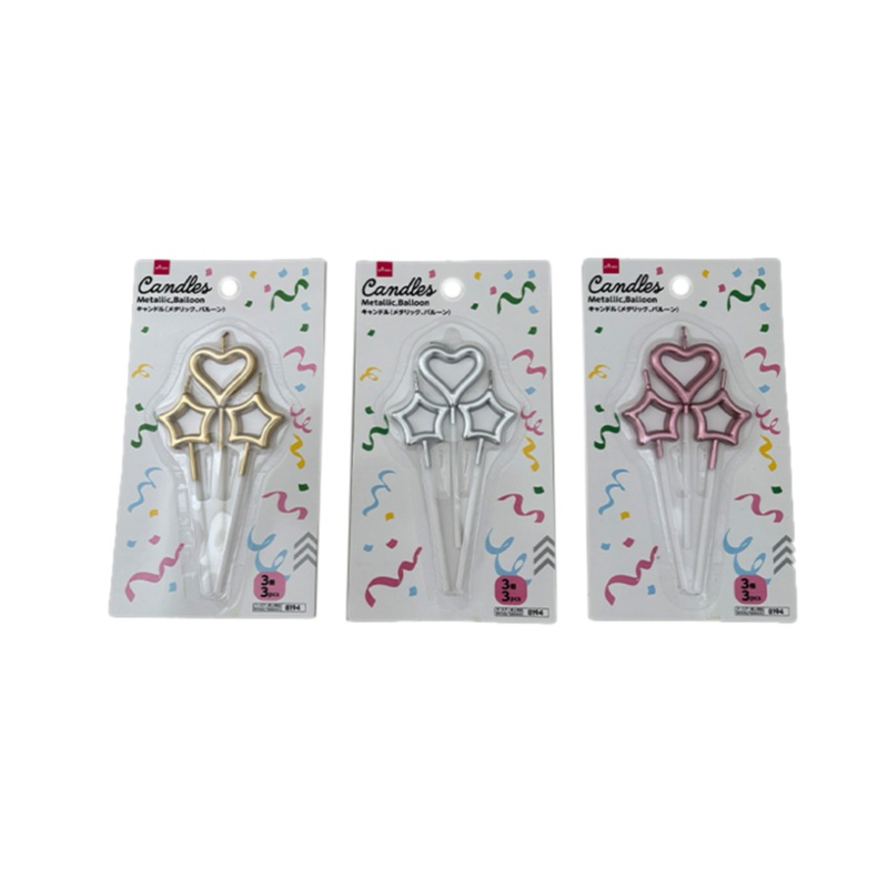 Candles Metallic Balloon