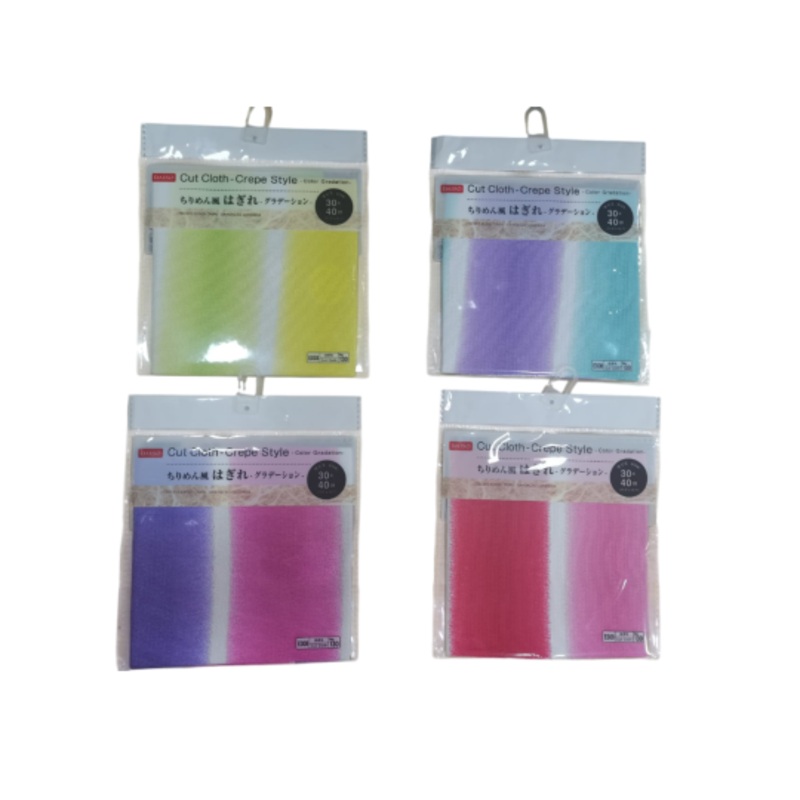 Cut Cloth - Crepe Style - Color Gradation